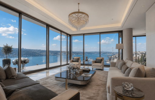 Türkiye'de gayrimenkul satın alma rehberi - İstanbul Boğazı manzaralı modern daire