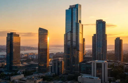 İstanbul lüks konut projeleri 2026 - modern residence kuleleri ve Boğaz manzarası